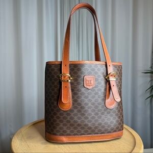 CELINE Classic monogram shoulder Bag